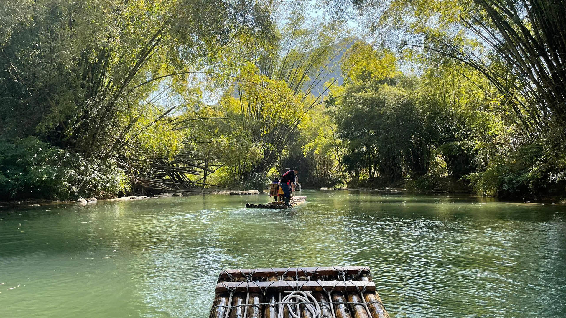 yulong river rafting,yangshuo