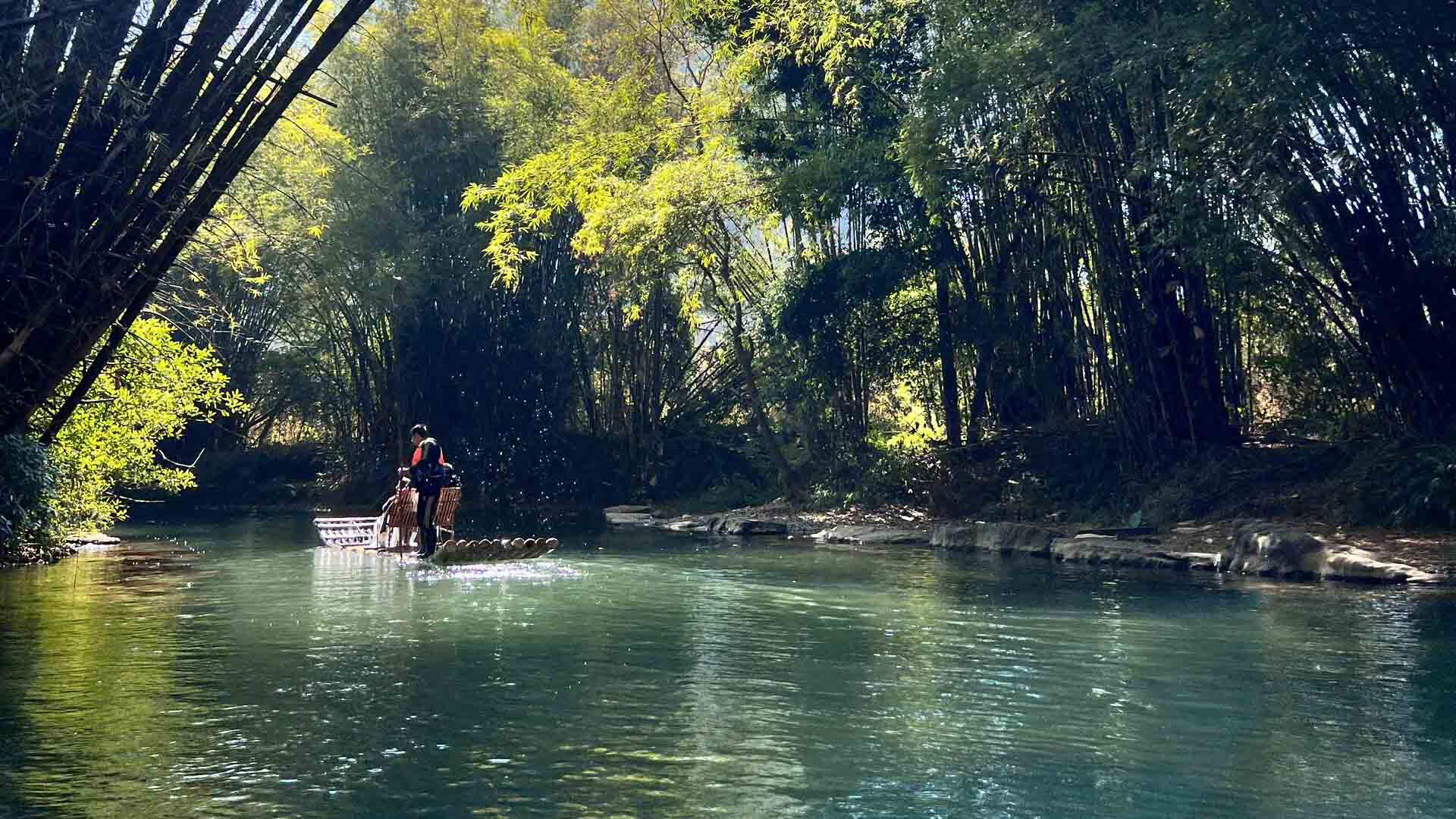 yulong river rafting,yangshuo