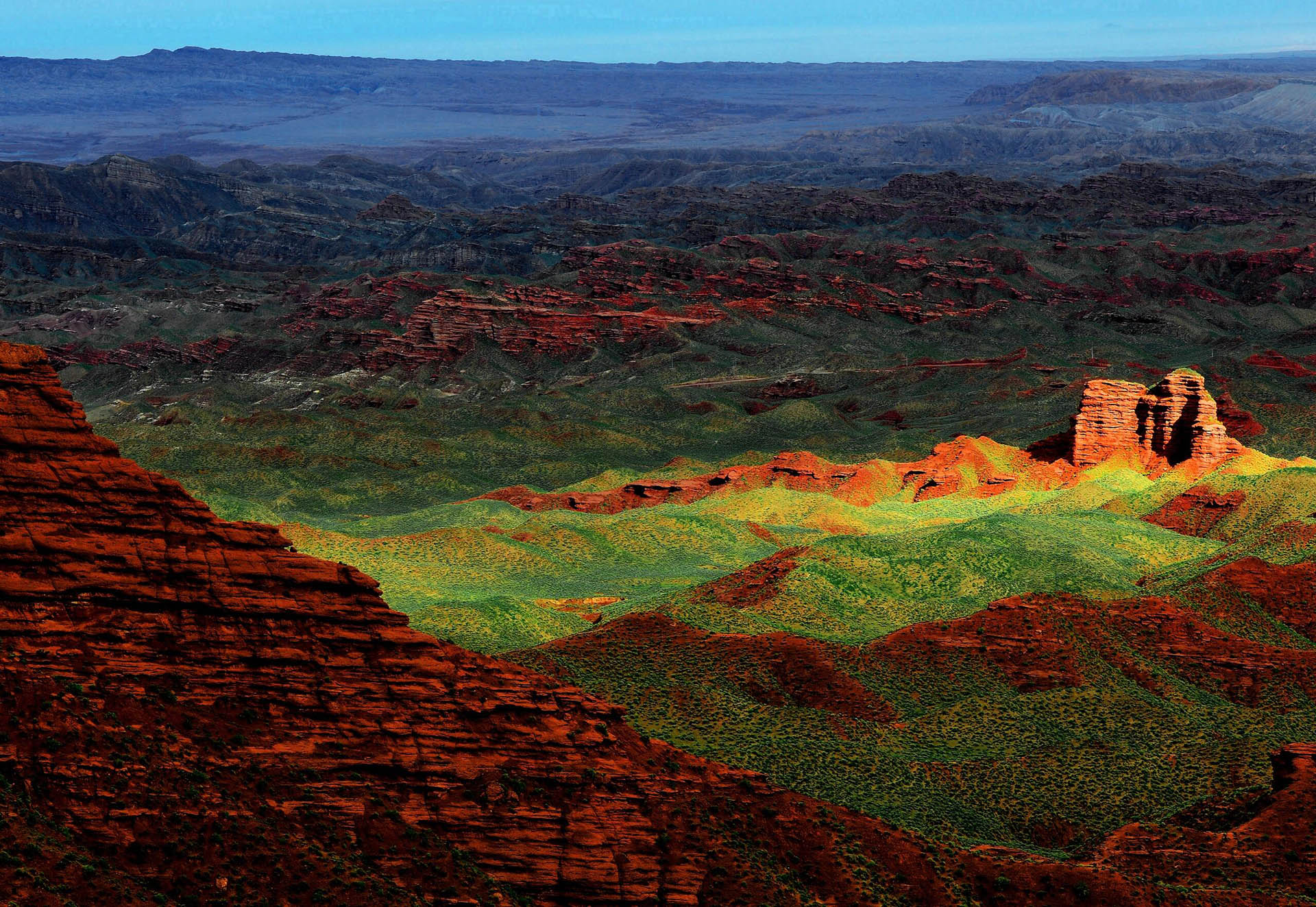 ZhangYe PingShanHu Grand Canyon