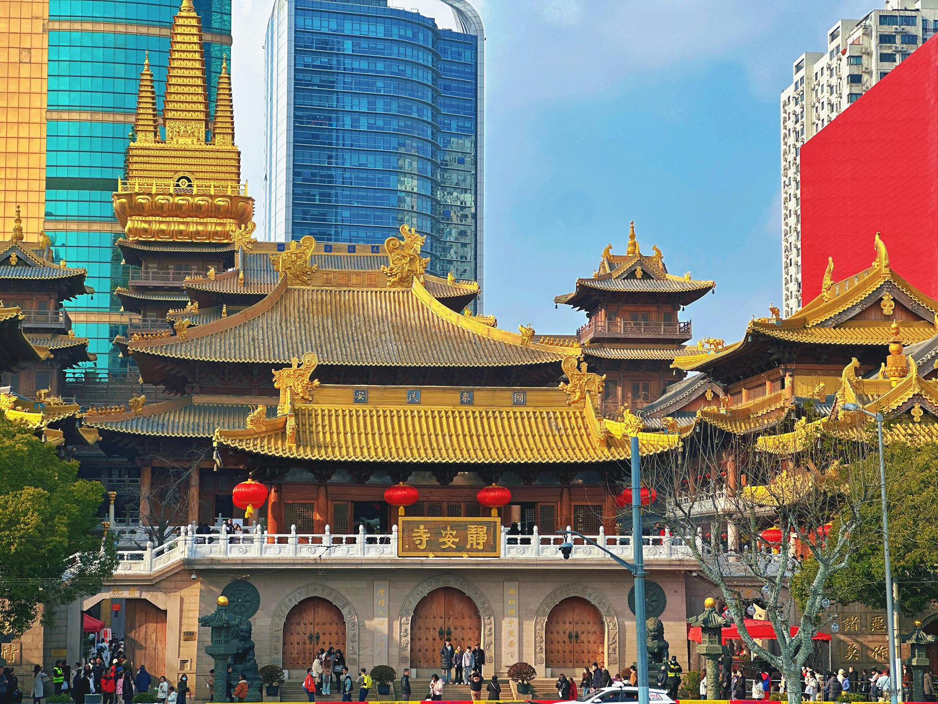 Jing'an Temple. Shanghai